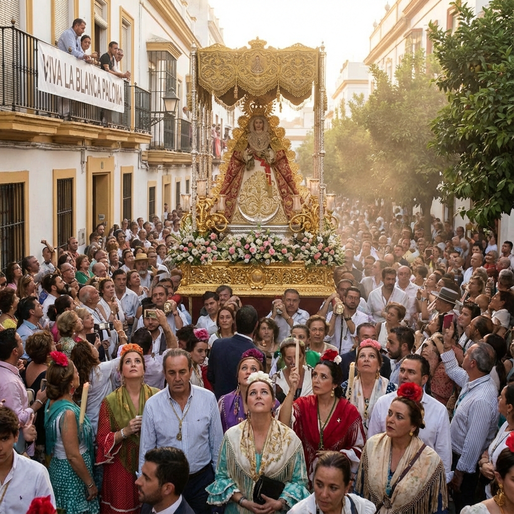 Procesión de la Virgen del Rocío